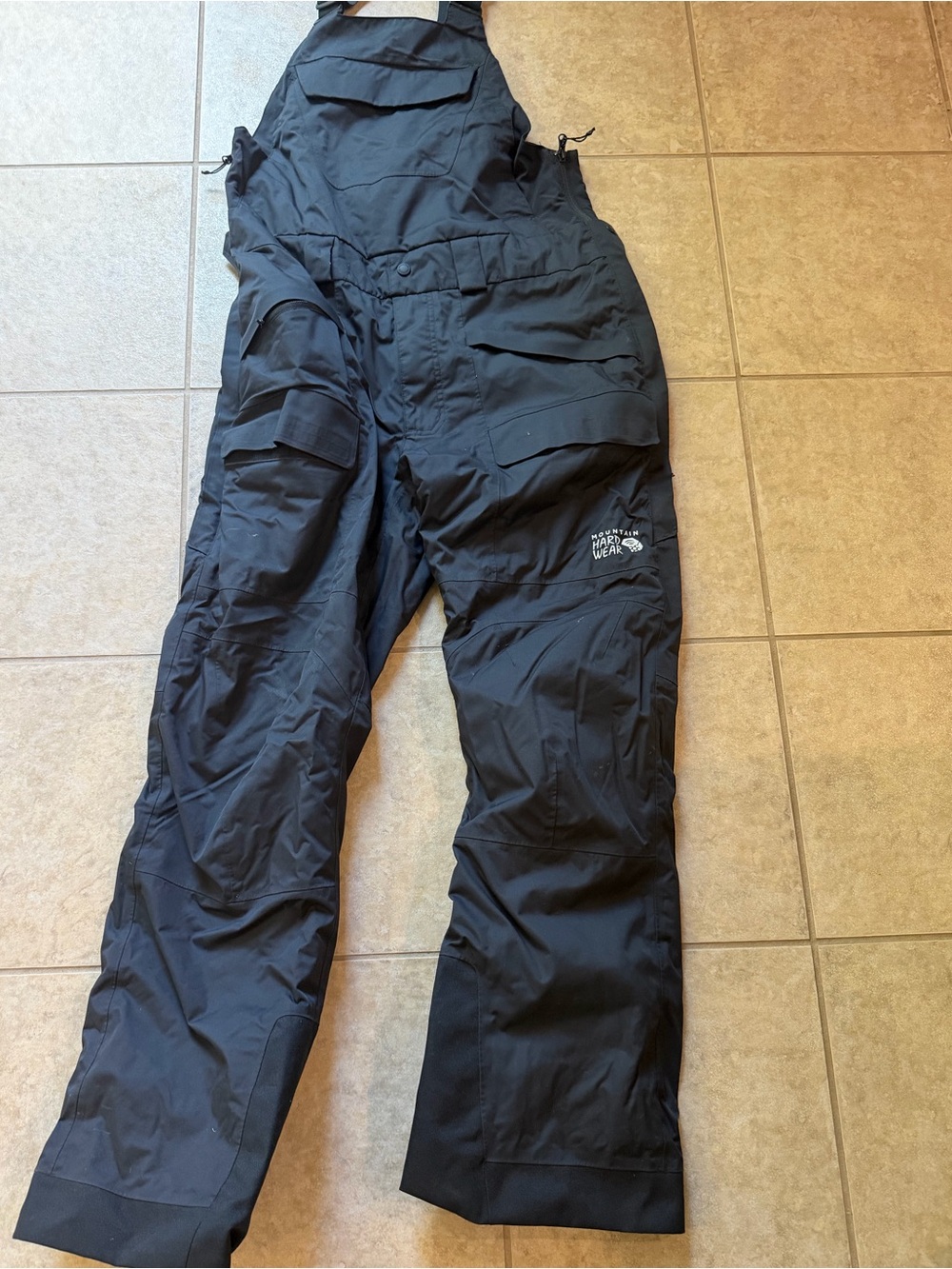 Mountain Hardware Black Waterproof Snow Pants